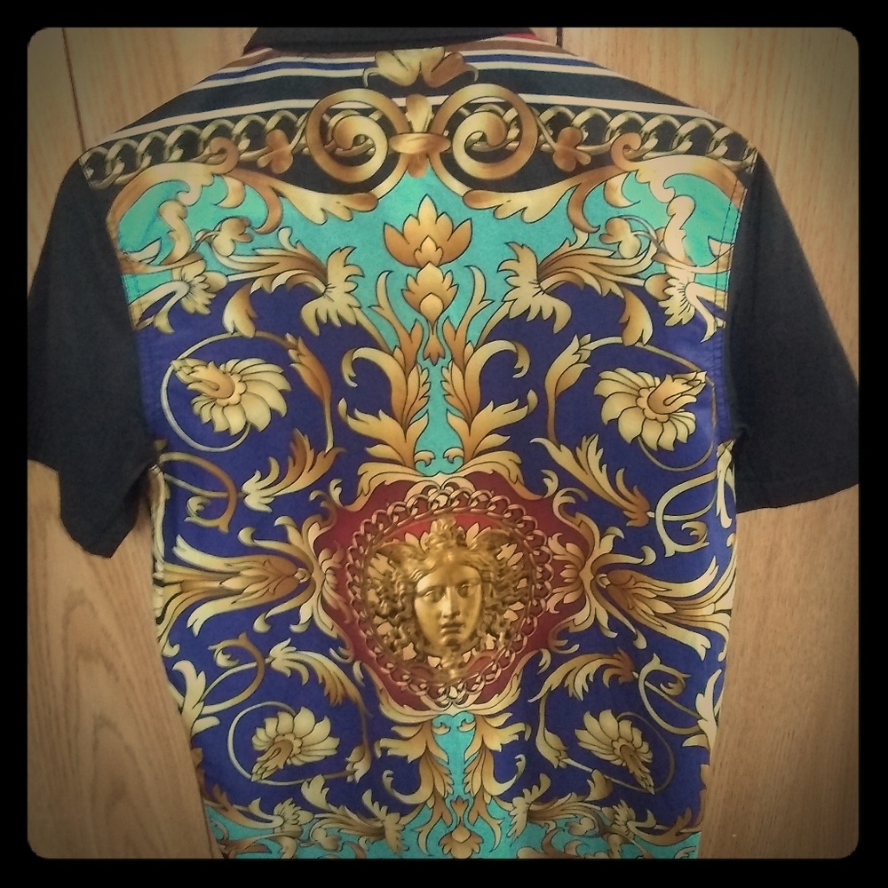Men's sm button up shirt